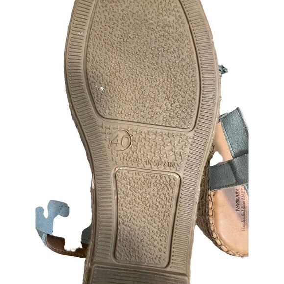 Naguisa Calau Fringe Espadrille Sandels  Anthropologie size 40 - Picture 4 of 6